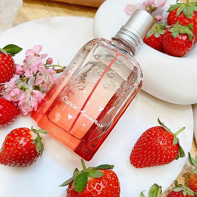 L'OCCITANE歐舒丹草莓櫻花限量香氛系列草莓櫻花淡香水50ml，NT2,350
