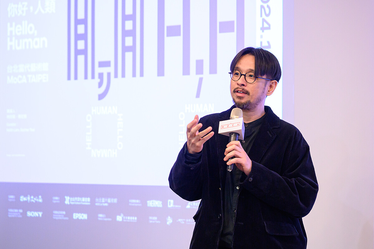 策展人林欣傑。攝影／王世邦 ANPIS FOTO