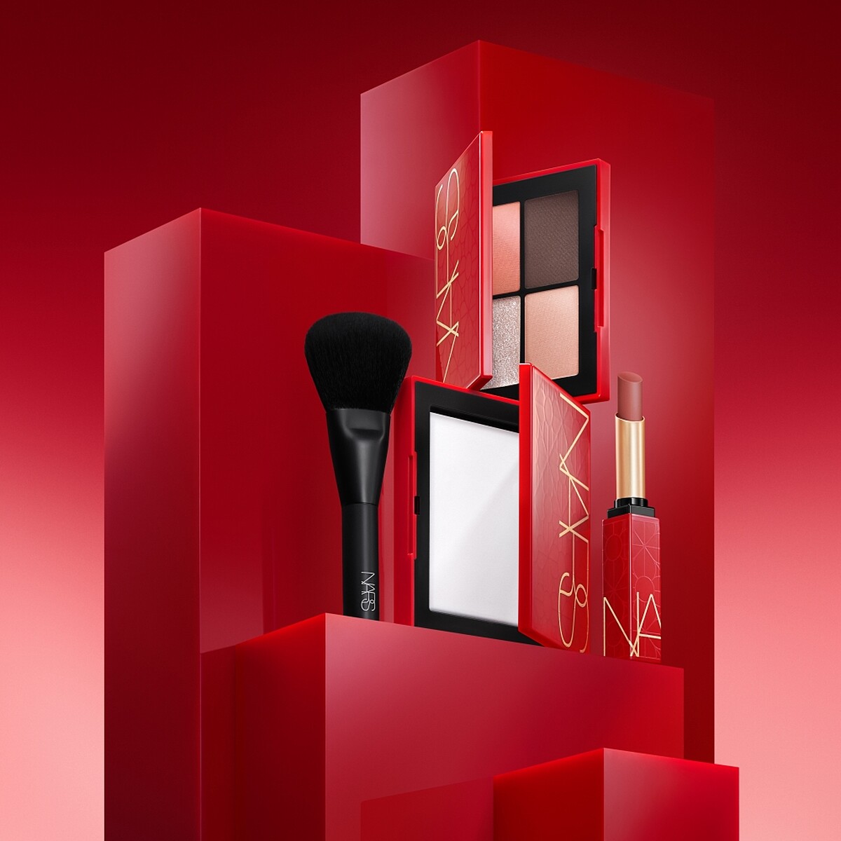 NARS 2024新春情人節限量花映嫣紅系列。
