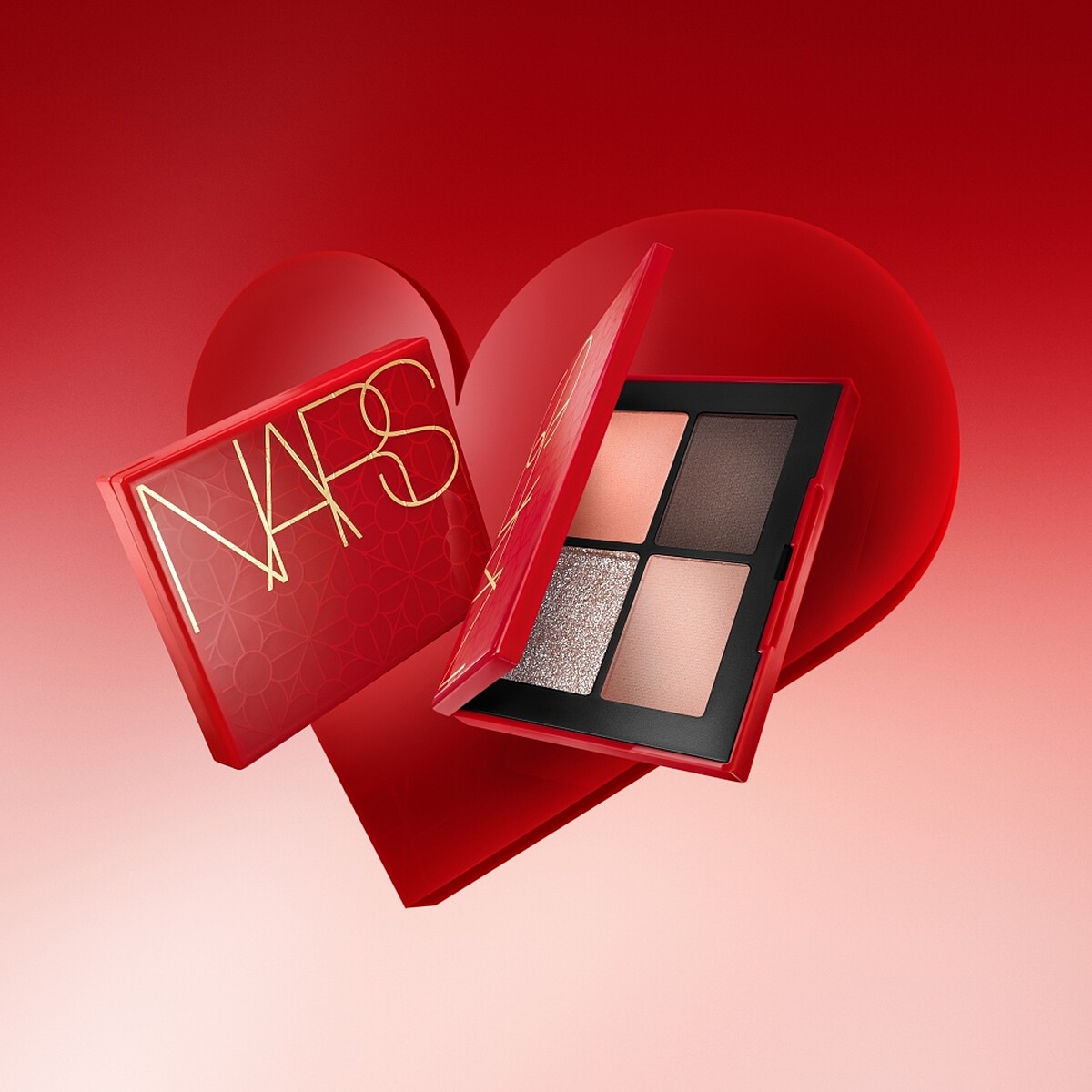 NARS花映嫣紅限量版四色眼彩盤(#ST PAUL DE VENCE)4.8g，NT1,850
