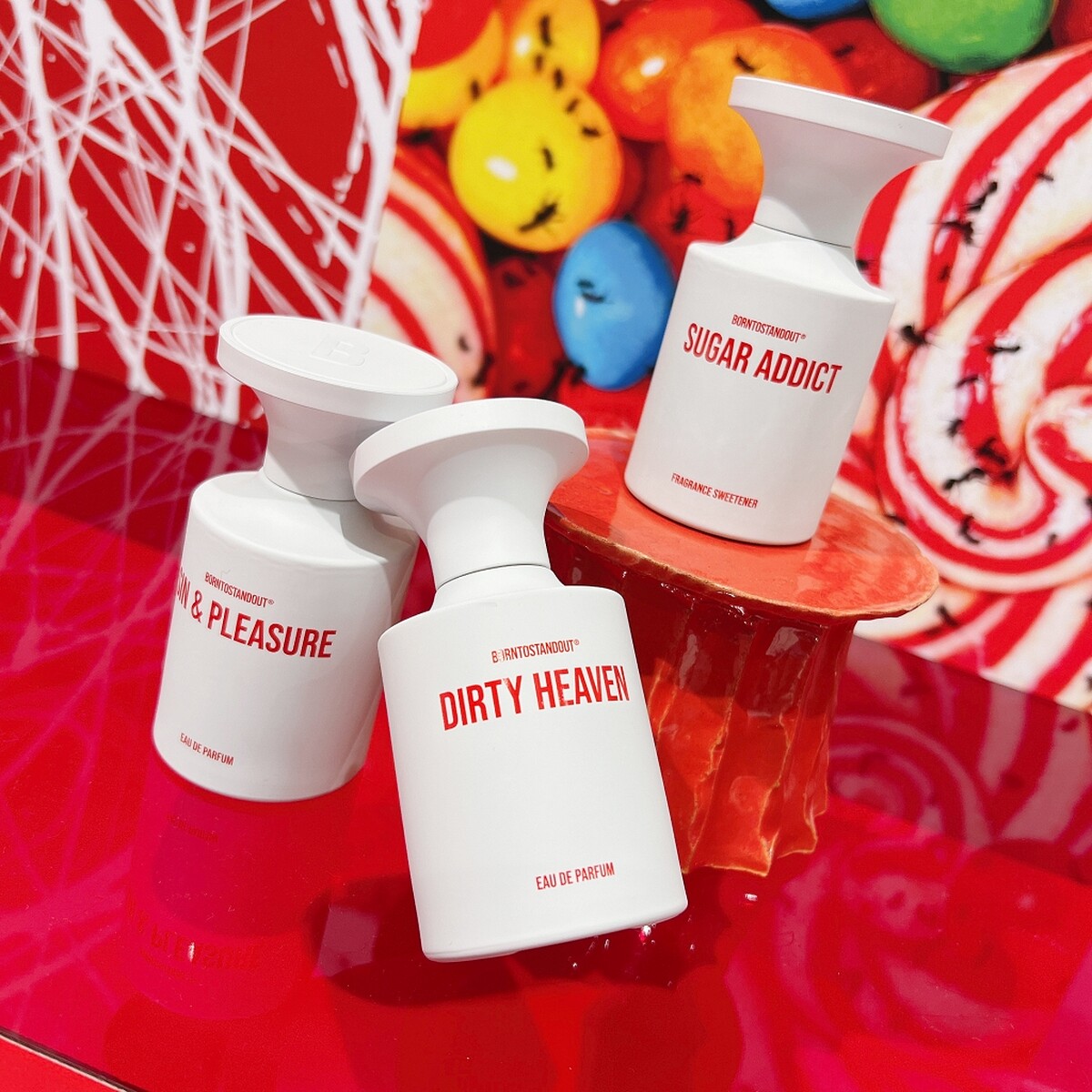 BORNTOSTANDOUT 2024情人節推出三款限量香水。