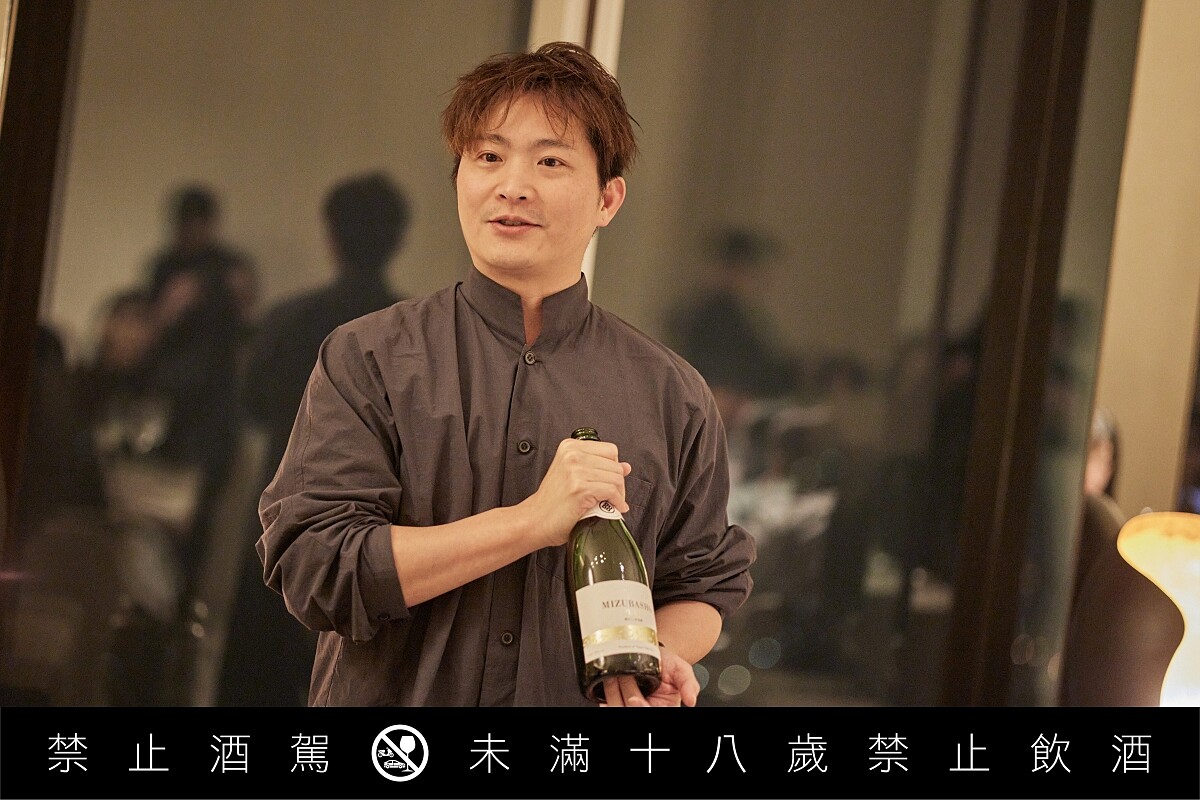 久利酒藏創辦人、同時也是SSI日本酒國際酒匠的楊詩晨（Chris）。