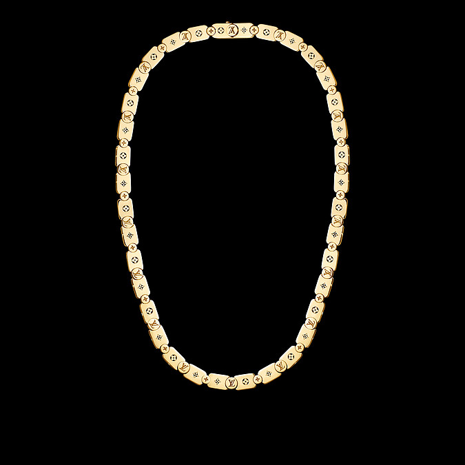 LES GASTONS VUITTON GOURMETTE 項鏈 - 配黃K金$930,000