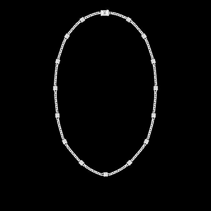 LES GASTONS VUITTON TRUNK 項鏈 - 配白K金及鑽石 $1,430,000