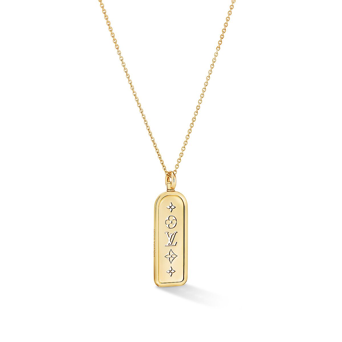 LES GASTONS VUITTON LARGE TAG 吊墜 - 配黃K金$234,000