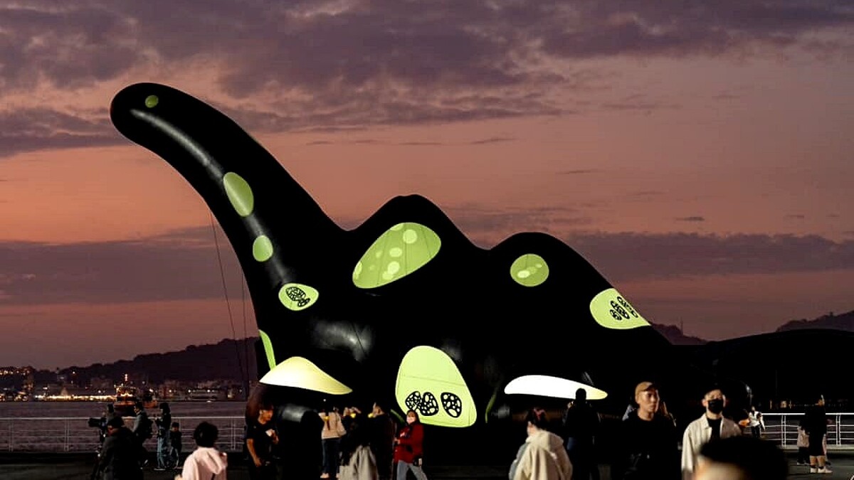 〈#傷口裡的光___Please蛇頸龍〉入夜