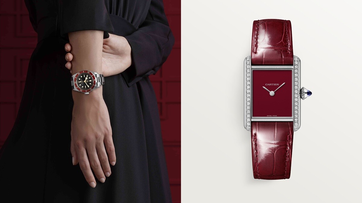 紅色腕錶過年質感穿搭必備！推薦Cartier、Omega、Panerai等10款名錶