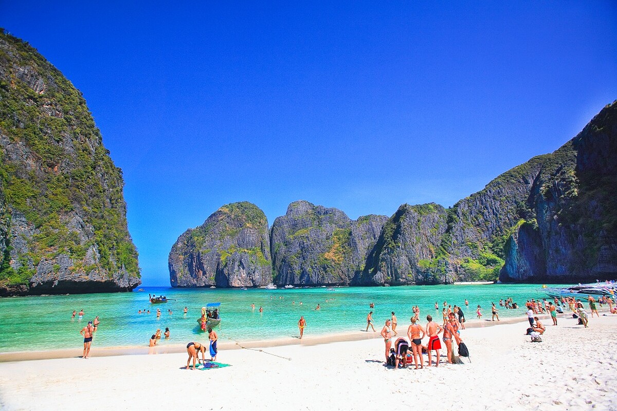 瑪雅灣（Maya Bay）（泰國光觀局提供）