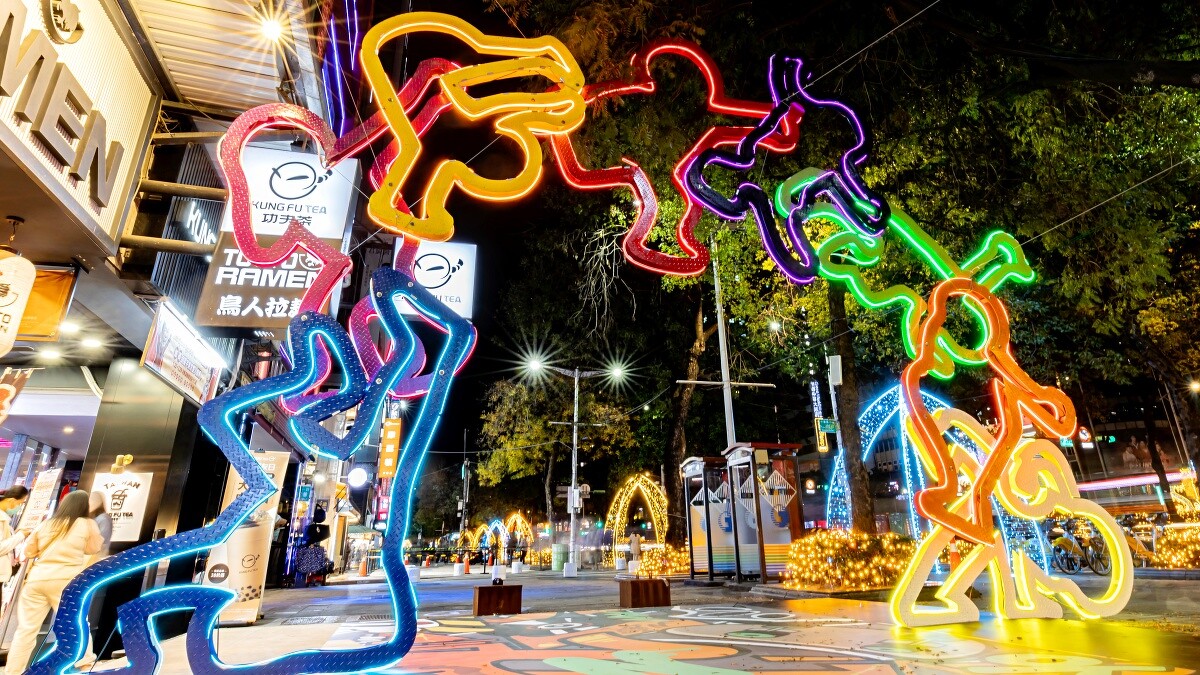 中華路展區作品:B11舞力全開