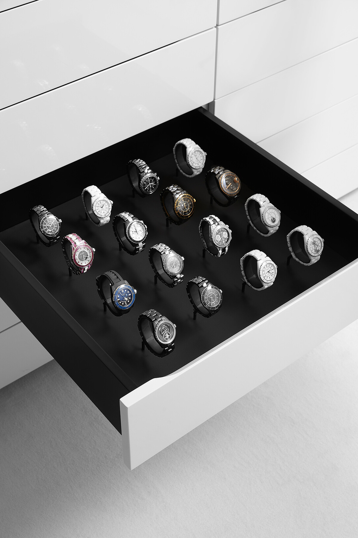 香奈兒腕錶暨高級珠寶文化資產典藏室一嶼。