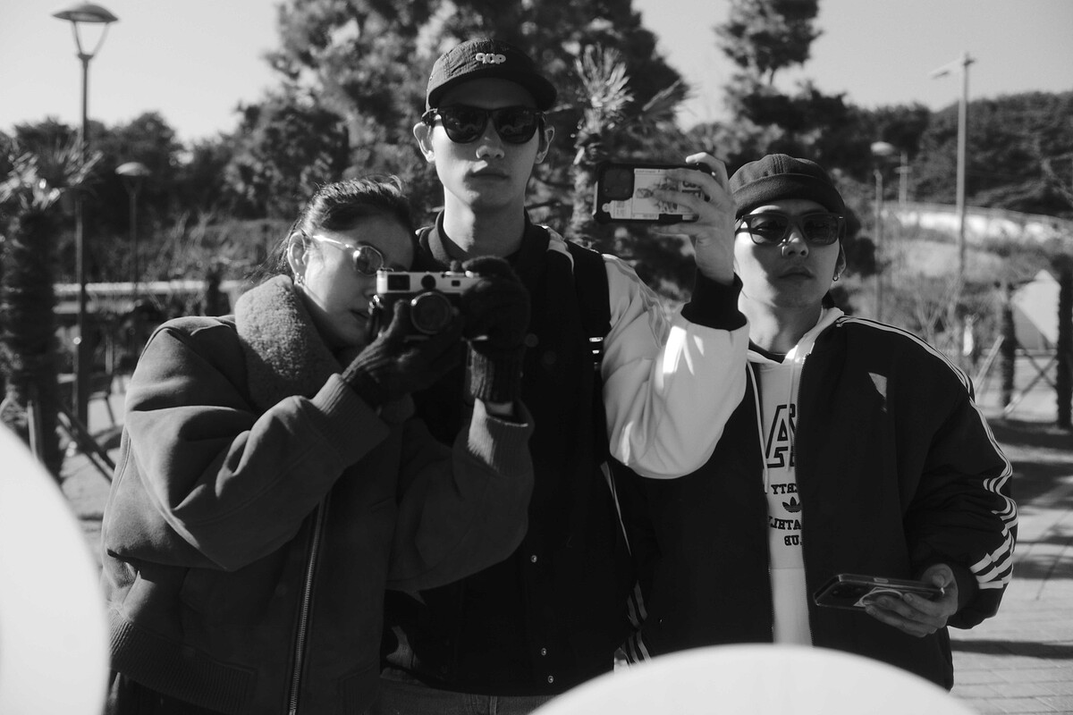 《演員們的旅行》林予晞、范少勳、巫建和，三位都是攝影愛好者