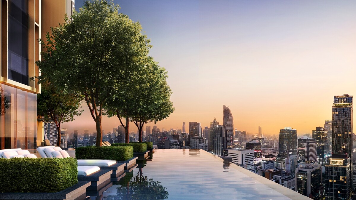 曼谷奈樂安縵Aman Nai Lert Bangkok無邊際泳池