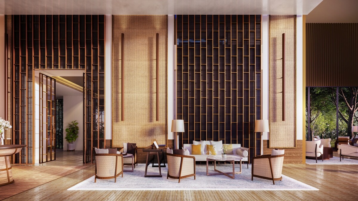 曼谷奈樂安縵Aman Nai Lert Bangkok大廳