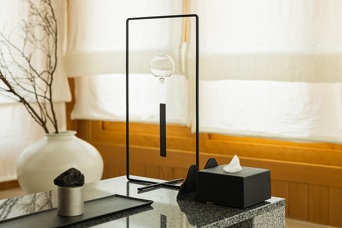 整個住宿空間有裝置藝術家黃志海（音譯）的作品。Photo by Taehoon Yoon