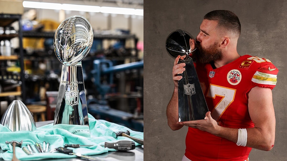 NFL超級盃2024堪薩斯酋長隊奪冠！純銀獎盃出自Tiffany&amp;amp;Co.之手