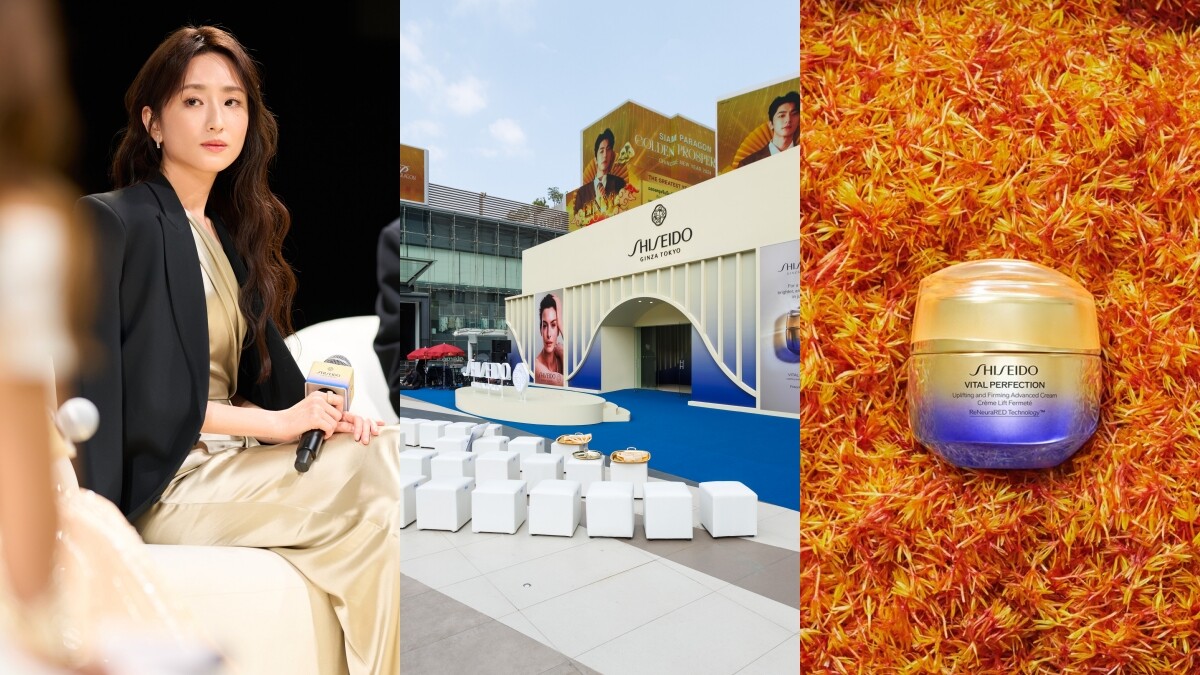 資生堂激抗痕系列新升級！人氣泰星Win、金鐘視后柯佳嬿，曼谷探索東方緋紅花抗老威力