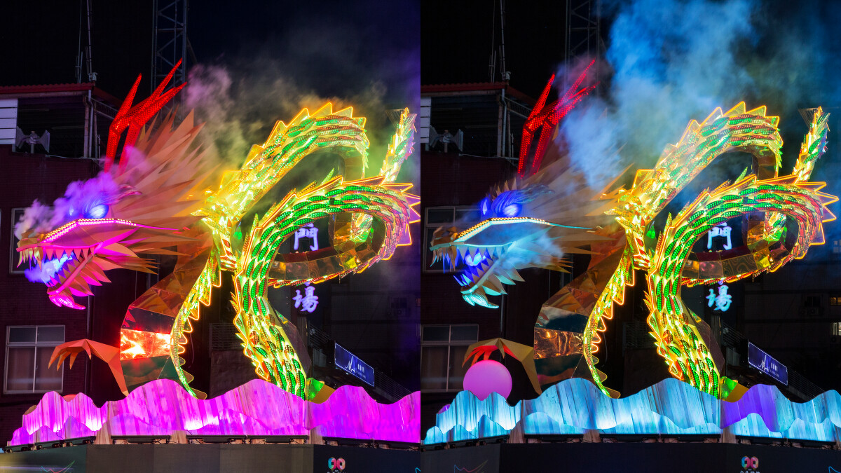 西門展區作品:A1城現光龍