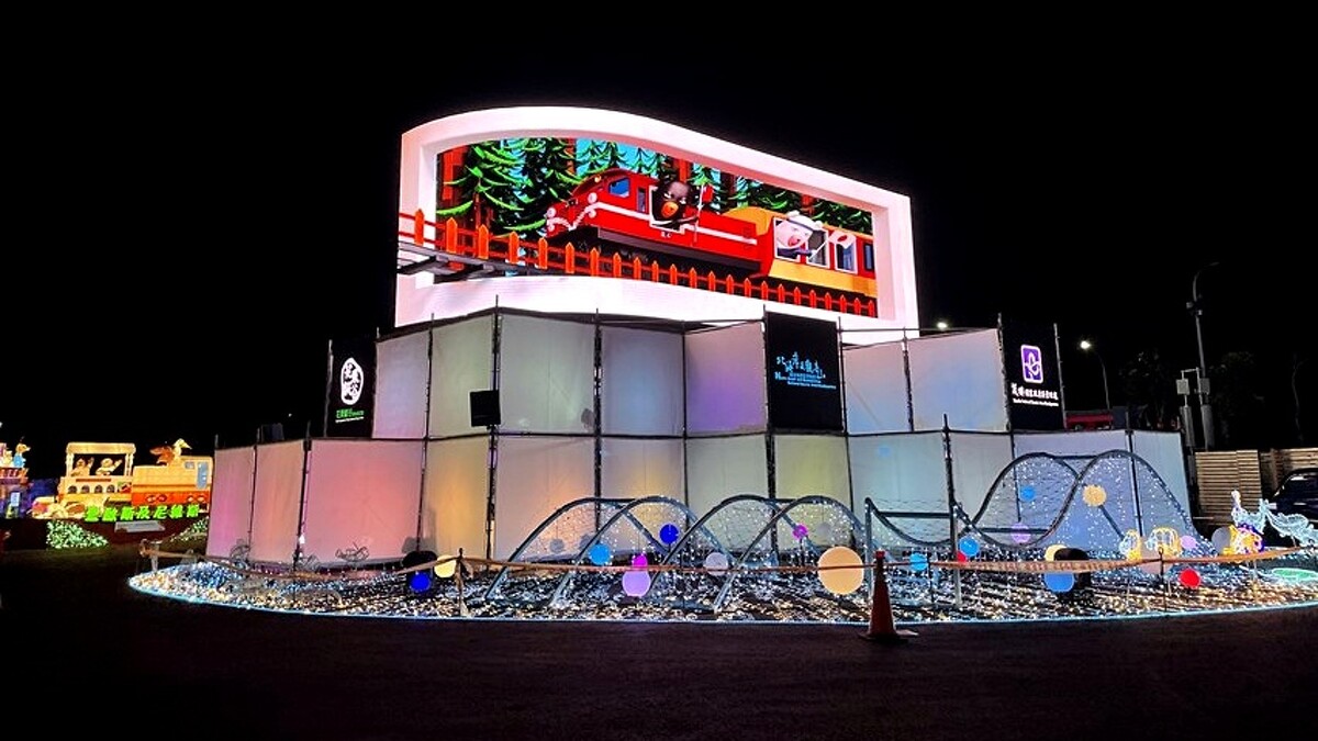 高鐵燈區主展區作品：國際共融