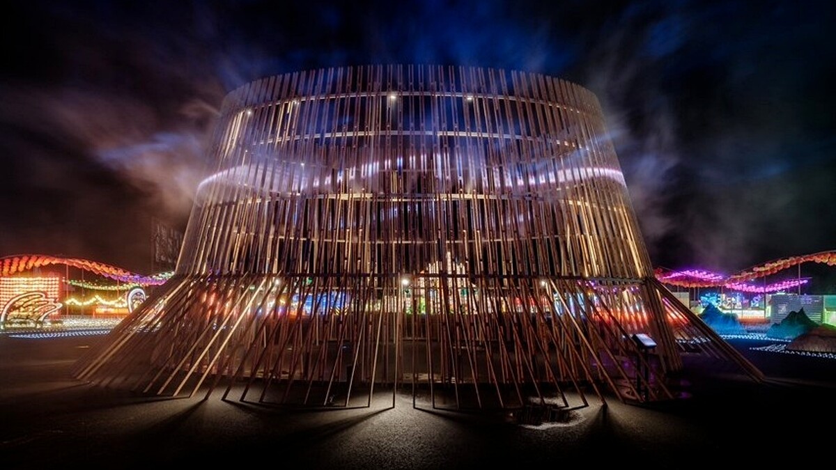 高鐵燈區主展區作品：圳沃嘉南