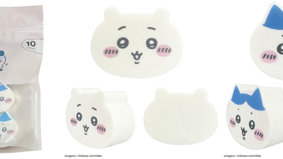 吉伊卡哇&小八貓化妝棉,NT350