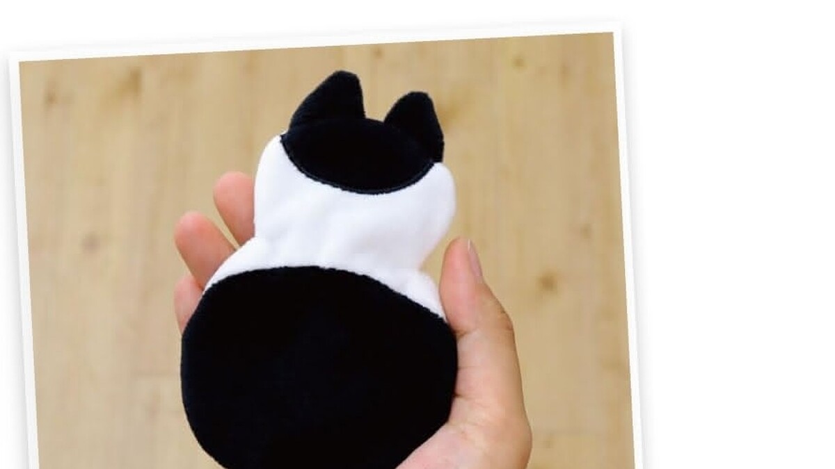 日本東洋貓咪造型重複使用暖暖包,NT450