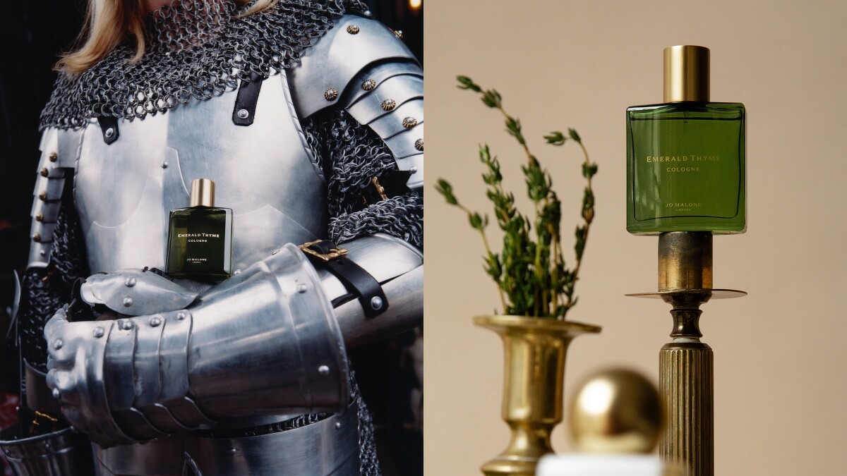 Jo Malone London復古藥瓶_百里香香水彷如魔法世界中的古老藥劑瓶，散發著充滿迷人清新的草本柑橘香調。