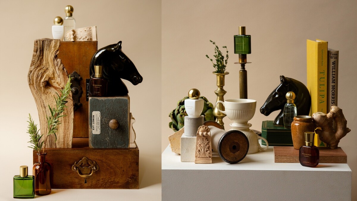 Jo Malone London 2024英倫古董市集系列四款香水瓶身獨具特色，復古精緻的外觀提升收藏和送禮價值。