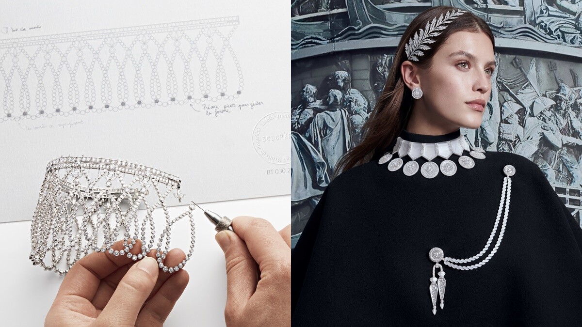 Boucheron高級珠寶系列The Power of Couture工藝聚焦｜行家說珠寶