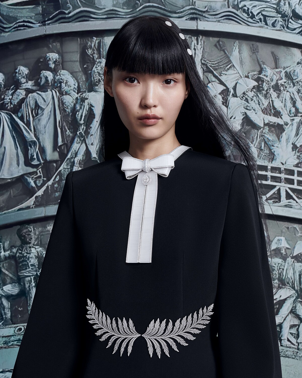 模特兒穿搭示範圖