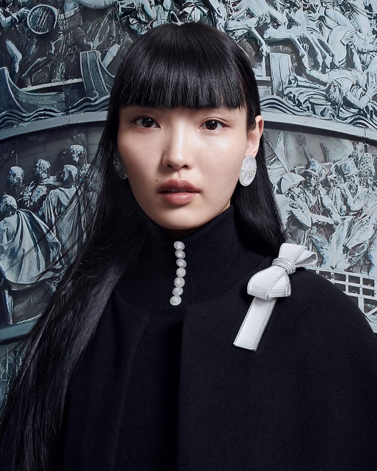 模特兒穿搭示範圖