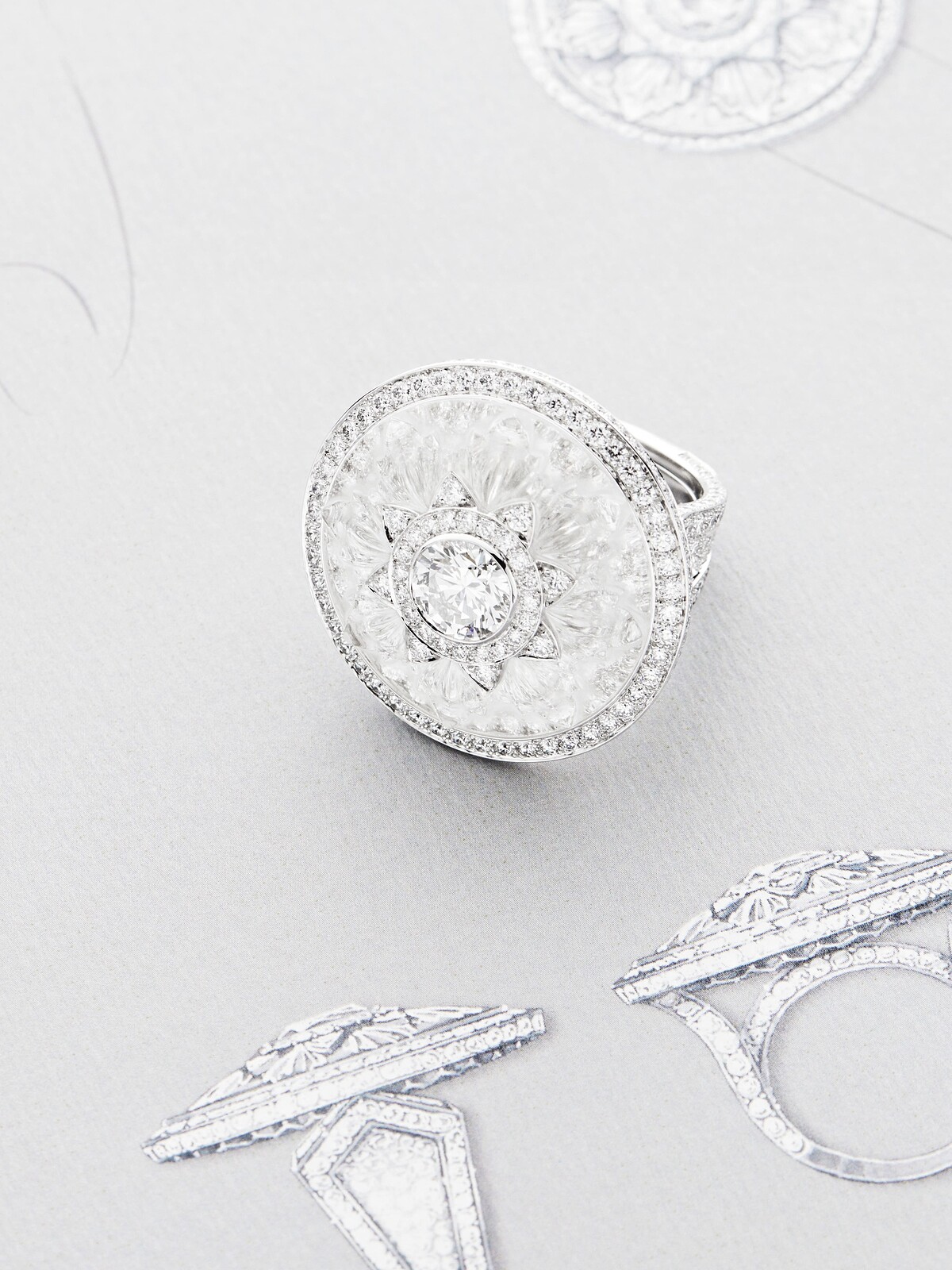 Boucheron寶詩龍2024全新高級珠寶The Power of Couture系列工藝圖