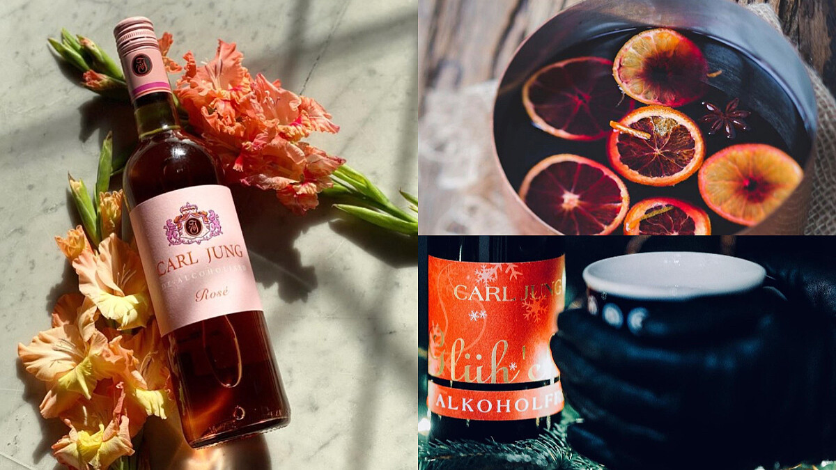 德國CARL JUNG全新無酒精飲品亮相,「Rose粉紅氣泡」散發誘人莓果香