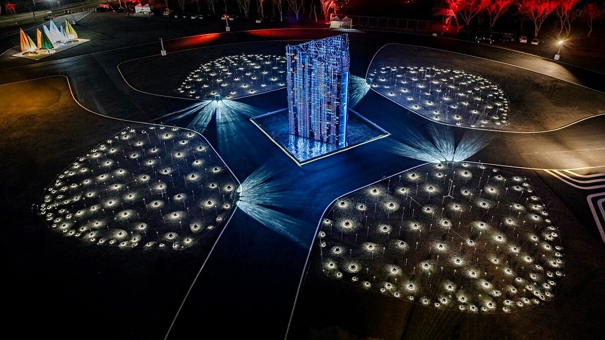 高鐵燈區-城裡有光展區：波洸