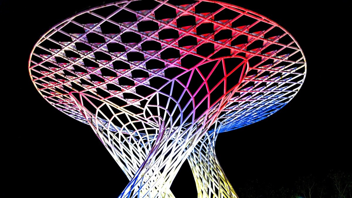 高鐵燈區-綠能展區：能量樹核