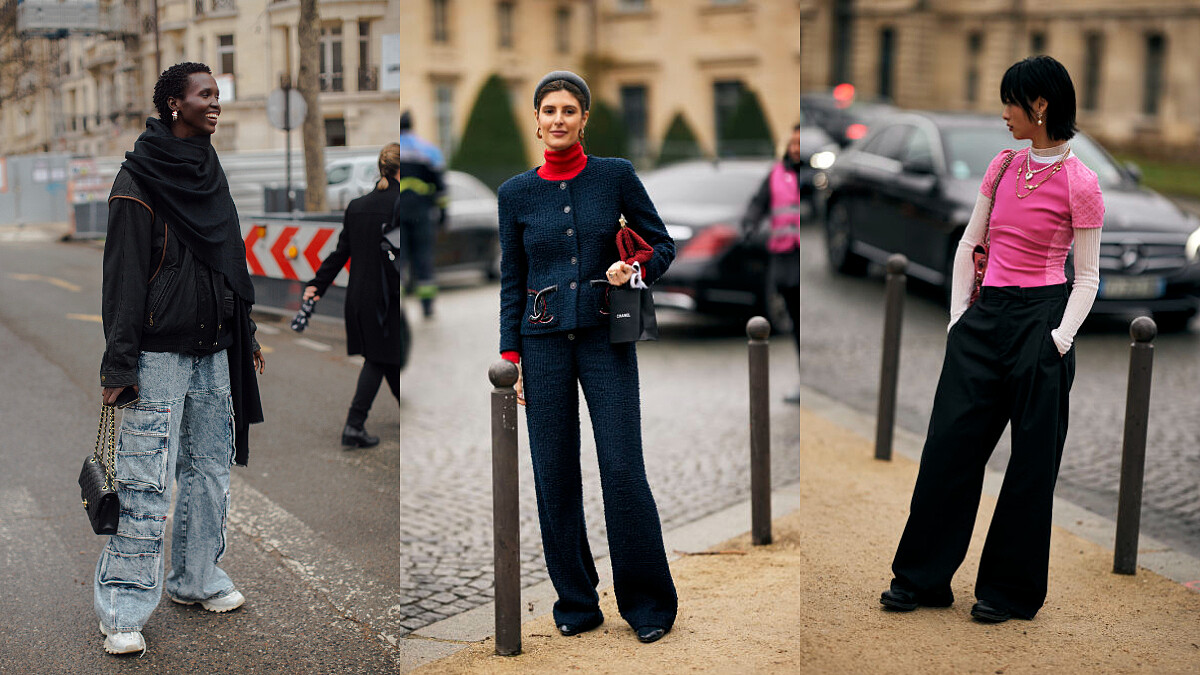 一定要夠長！丹寧材質、印花設計、寬鬆輪廓...落地長褲造型盤點