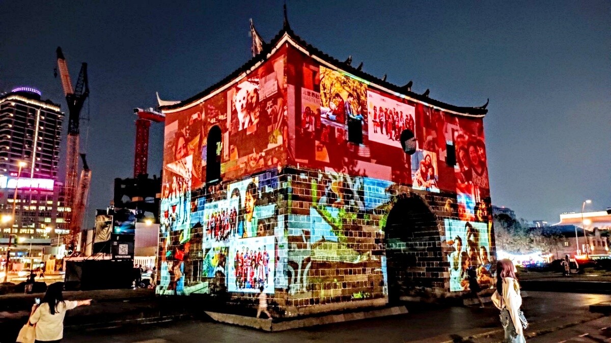 北門展區作品:C4北門映像