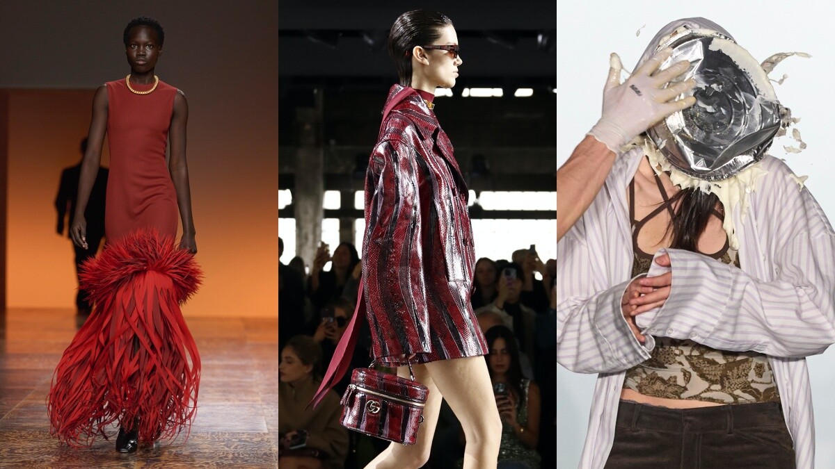 【2024秋冬米蘭時裝週】7品牌亮點！Prada蝴蝶結洋裝打頭陣、Avavav滿天垃圾砸模特最髒秀場