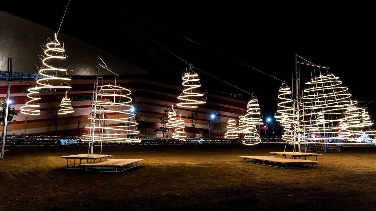 高鐵燈區-城裡有光展區：裊裊