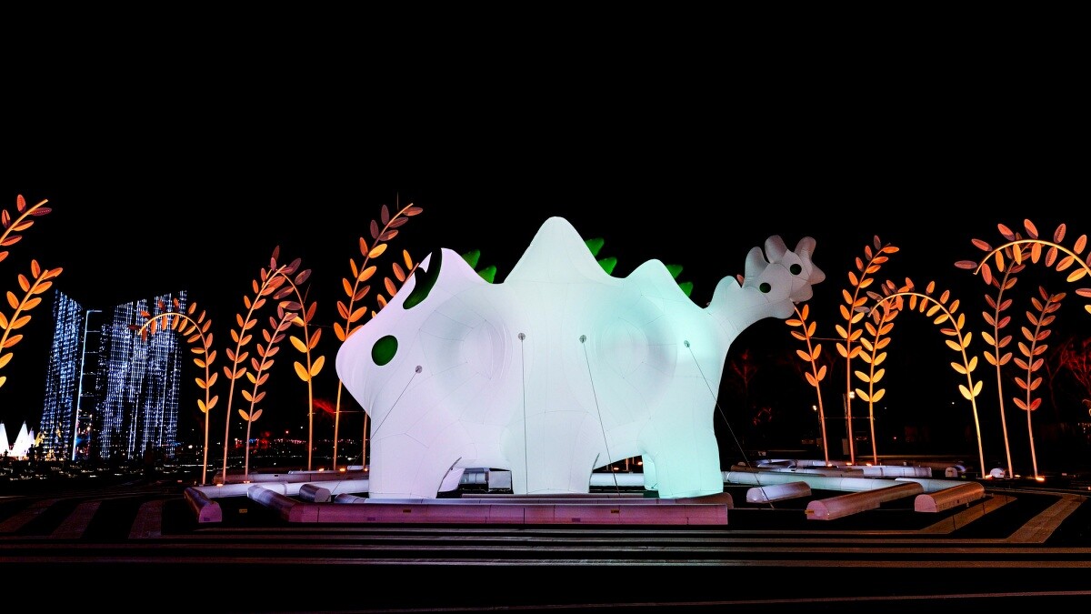 高鐵燈區-城裡有光展區：光田