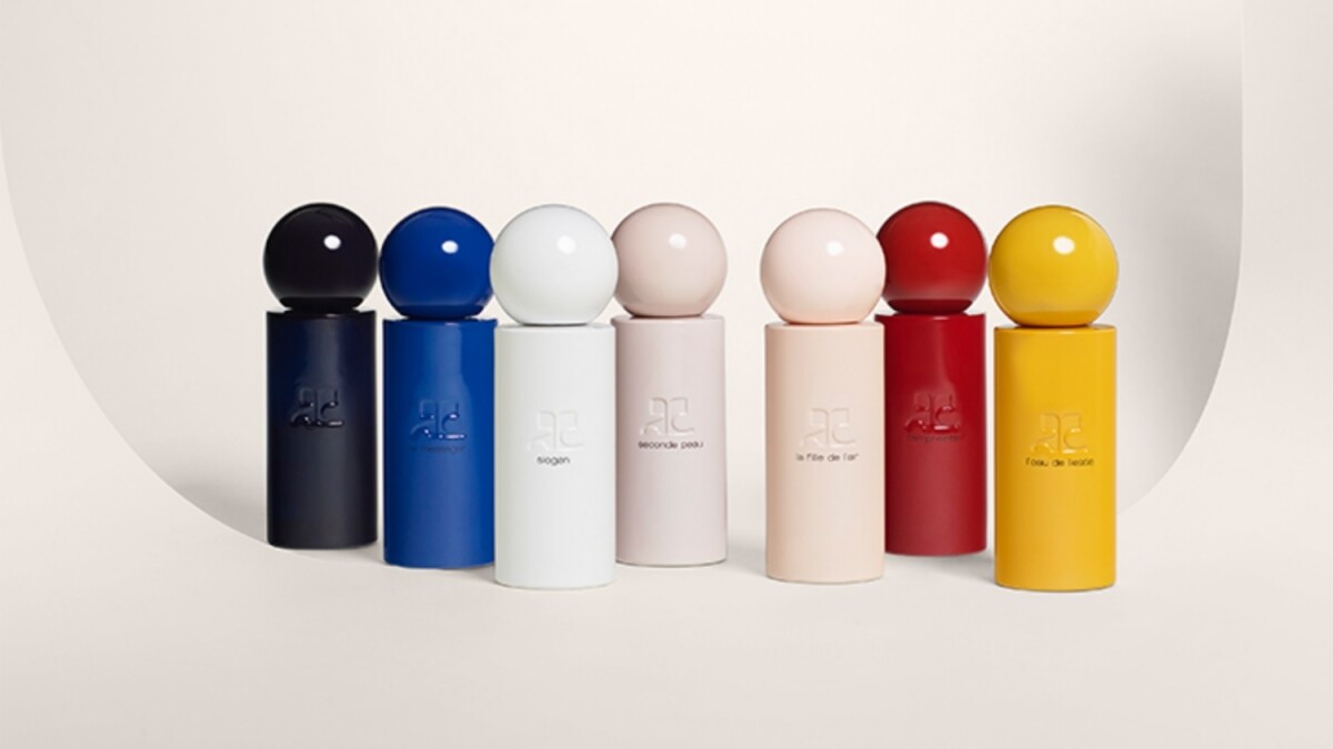 法國迷你裙教父Courrèges香氛系列引進台灣，7色小圓蓋香水一字排開太可愛