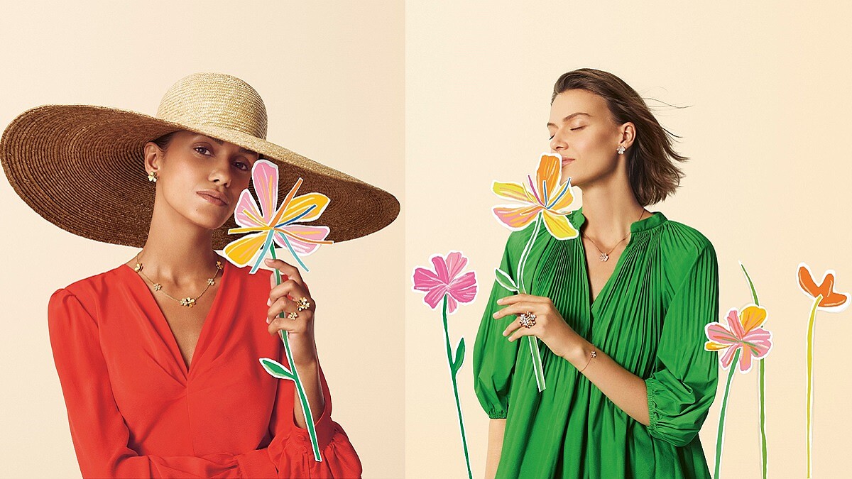 Van Cleef &amp;amp; Arpels梵克雅寶2024春日新作絢麗登場，經典浪漫Frivole珠寶系列五款絕美珠寶新品，以璀璨和煦金光釋放耀眼魅力！