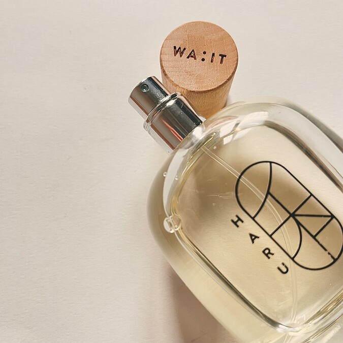 WA:IT 春。沐香水主視覺。WA:IT 春。沐香水HARU 100ml，NT5,780