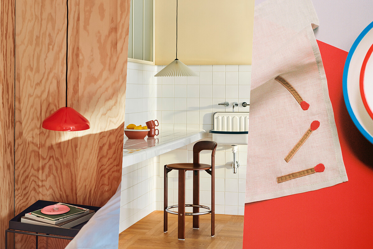 高彩配色加上簡約線條是品牌特色。