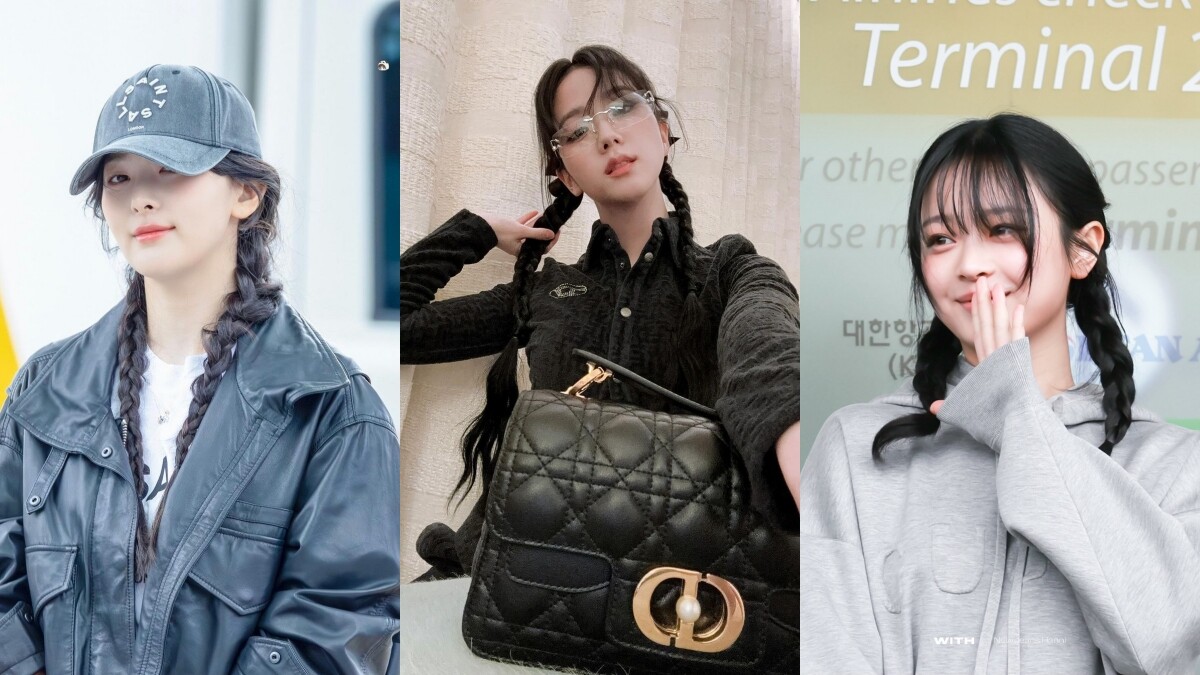 2024長髮必知趨勢：雙辮/馬尾髮型回歸，看Jisoo、Hanni看秀造型示範