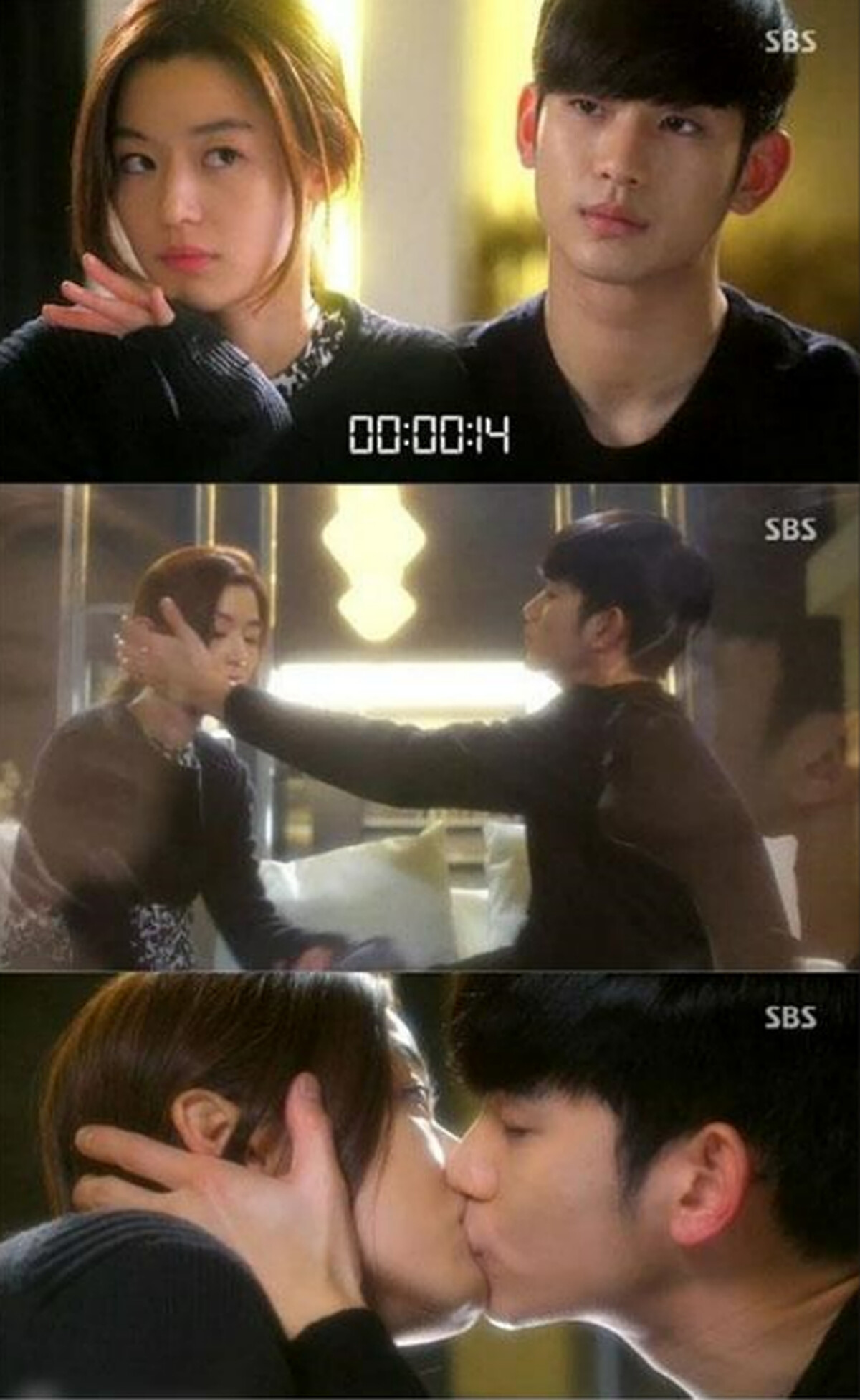 金秀賢在《來自星星的你》的經典場面