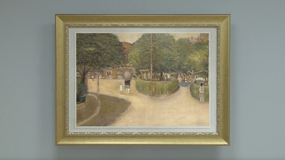 《華麗計程車行》的第一幕便以陳澄波的油畫《夏日街景》開場