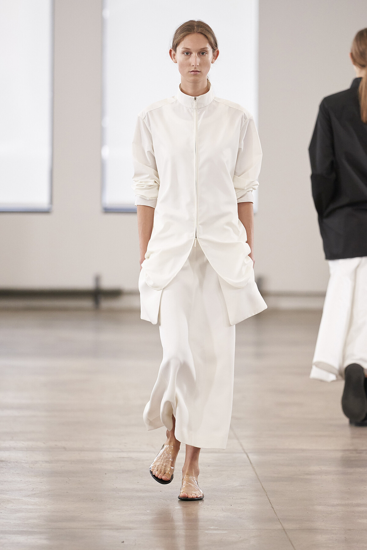 The Row 2020春夏Look。