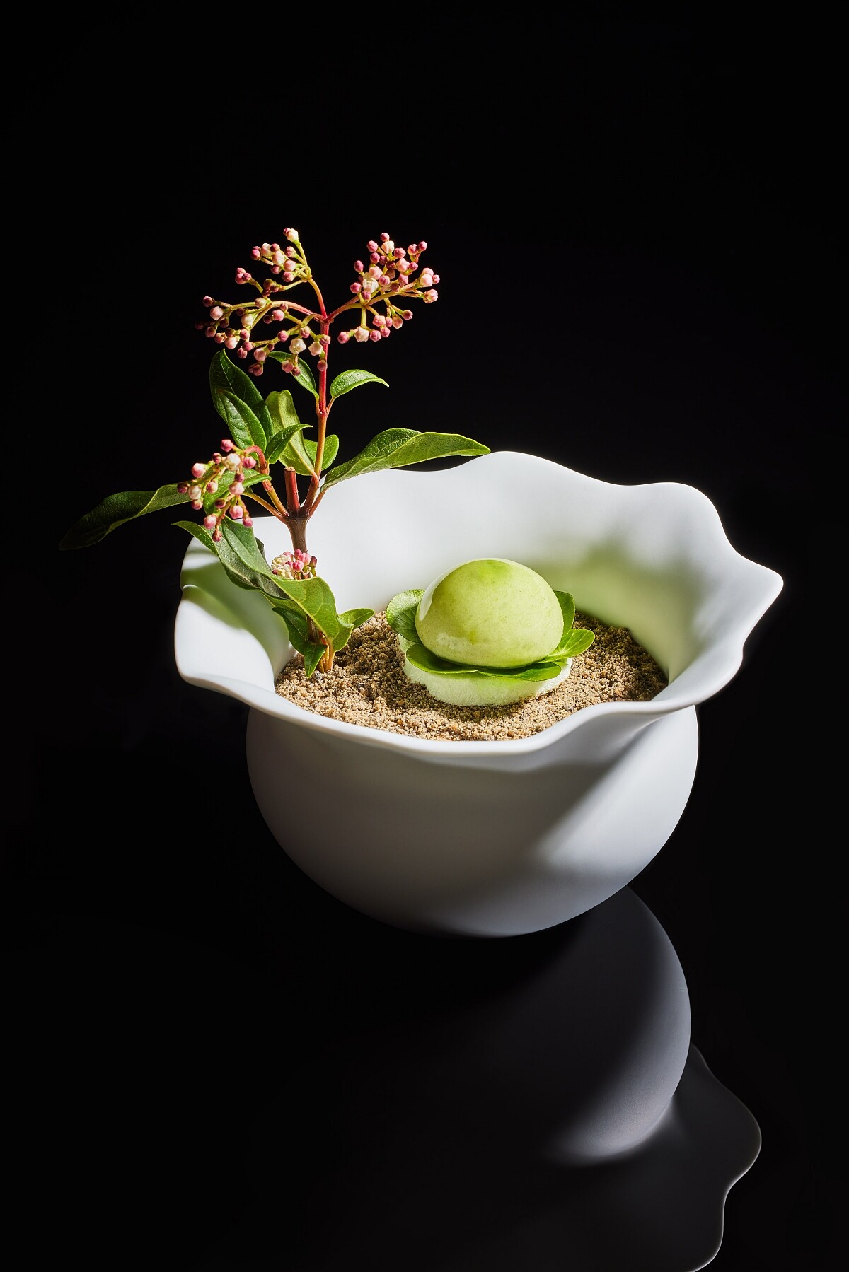 精彩擺盤是視覺的享受,入口後又是一場精彩的味覺之旅。