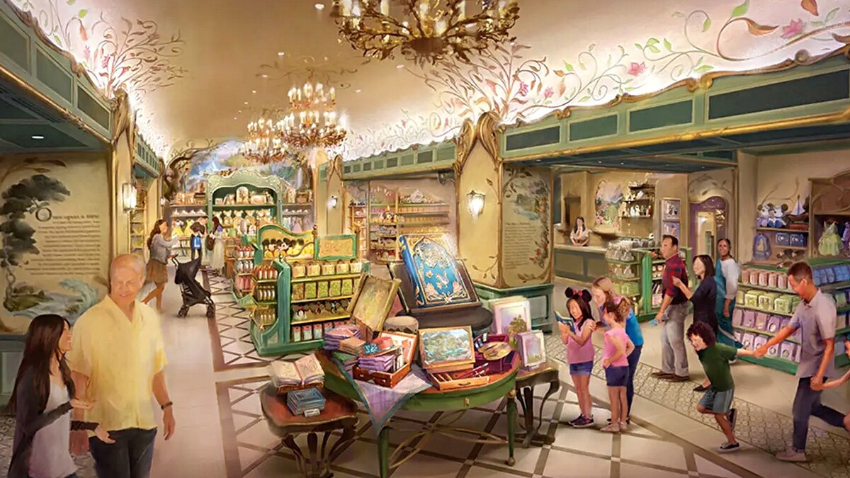 東京迪士尼海洋夢幻泉鄉大飯店一樓紀念商品店