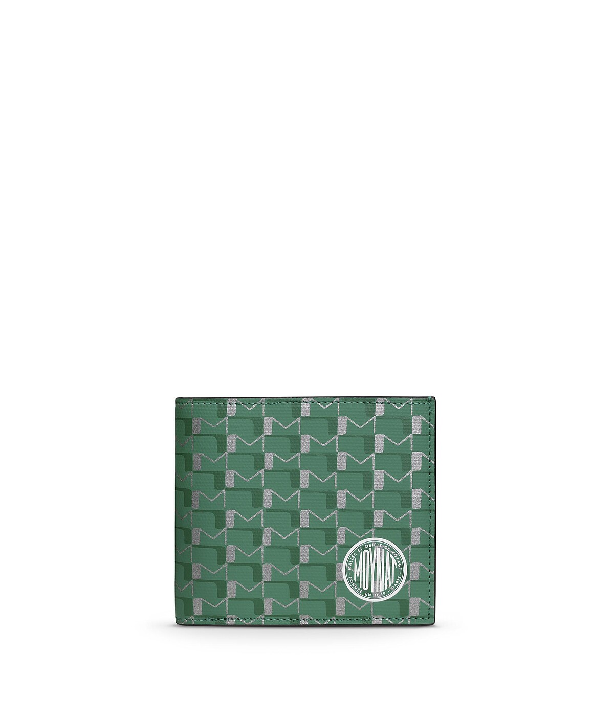 Moynat 綠色印花皮夾,NT16,900。